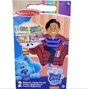 Melissa & Doug 2puzzles Blues Clues & You magnetic jigsaw puzzles 2 sets